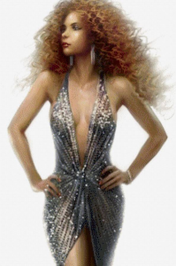 девушка - рыжая, девушка - предпросмотр