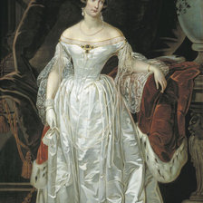 Схема вышивки «Александра Федоровна»