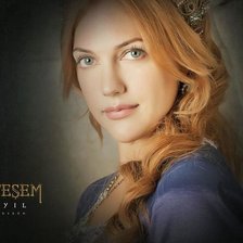 Схема вышивки «Хюррем»