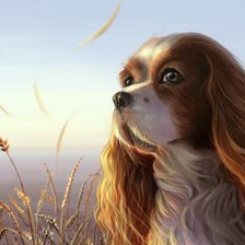 Схема вышивки «Охота»