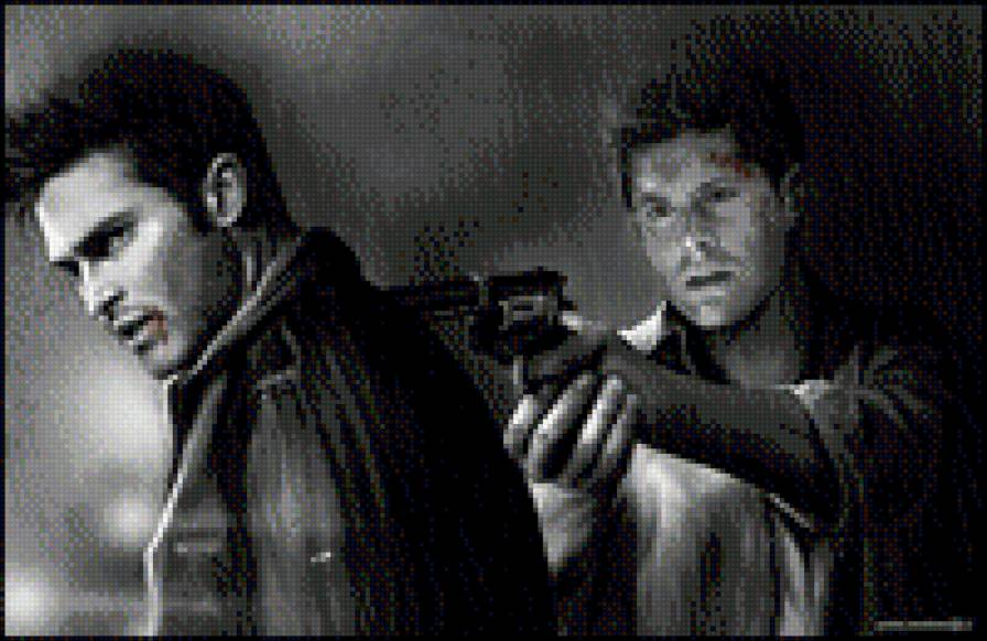 дин - сверхъестественное, дин венчестер - предпросмотр