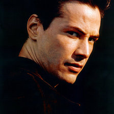 Схема вышивки «Киану Ривз»