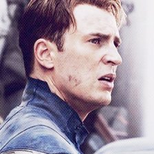 Схема вышивки «Крис Эванс»