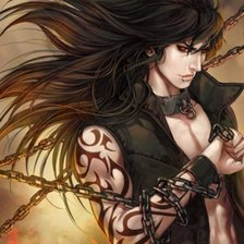 Схема вышивки «темненький»