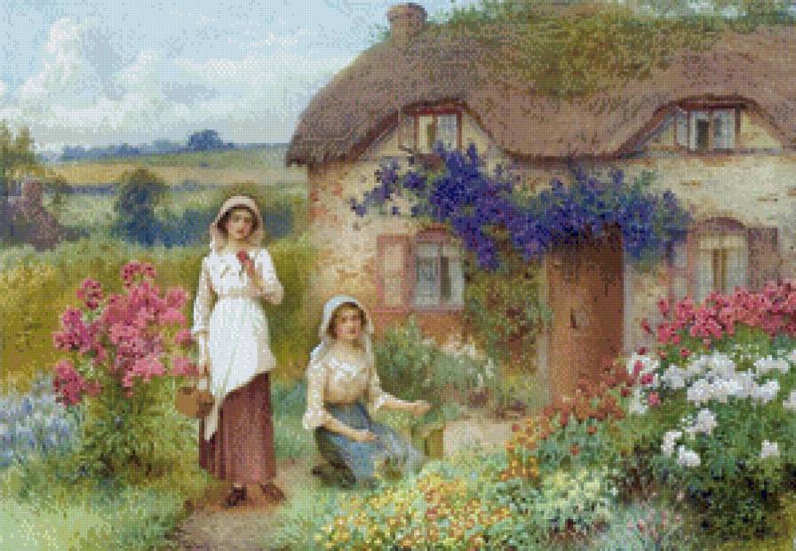 серия ,,женщины" - женщины.сад - предпросмотр