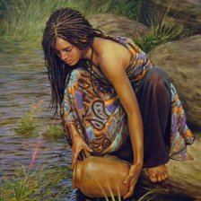 Схема вышивки «серия ,,женщины"»