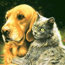 Схема вышивки «друзья»