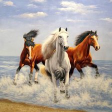 Схема вышивки «тройка»