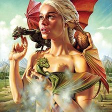 Схема вышивки «Сказочная девушка»