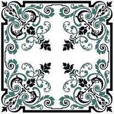 Схема вышивки «узор для подушки»