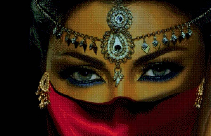 Глаза женщины - женщина, взгляд, глаза - предпросмотр