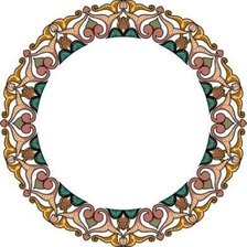 Схема вышивки «узор, рамка»
