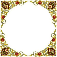 Схема вышивки «рамка»