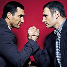 Схема вышивки «Klitschko Brothers 1»