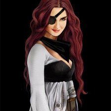 Схема вышивки «Пиратка»