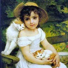 Схема вышивки «Леди»