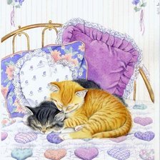 Схема вышивки «утомились»