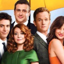 Схема вышивки «How I Met Your Mother»