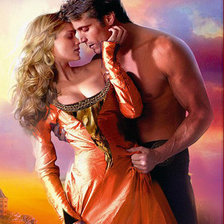 Схема вышивки «мужчина и женщина»