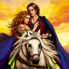 Схема вышивки «мужчина и женщина»