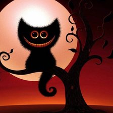 Схема вышивки «Котейка»