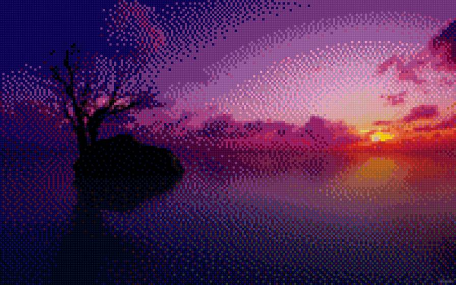 Мальдивы - море, пейзаж, мальдивы, закат - предпросмотр