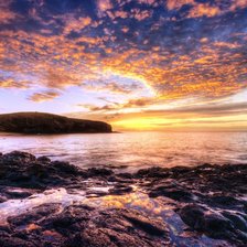 Схема вышивки «Море»