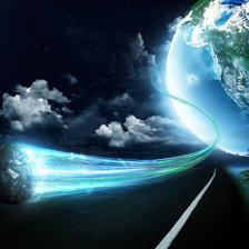 Схема вышивки «Космос»