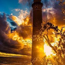 Схема вышивки «Маяк»