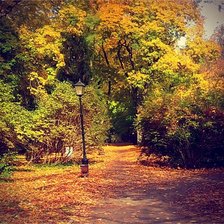 Схема вышивки «Парк в Несвиже»