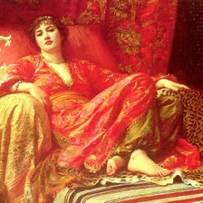 Схема вышивки «гарем»