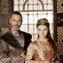 Схема вышивки «Рустем и Михримах»