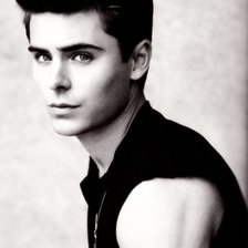 Схема вышивки «Зак Эфрон»