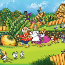 Схема вышивки «репка1»