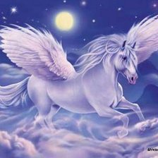 Схема вышивки «лунный полет»