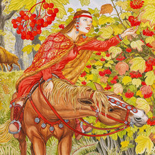 Схема вышивки «Калина»