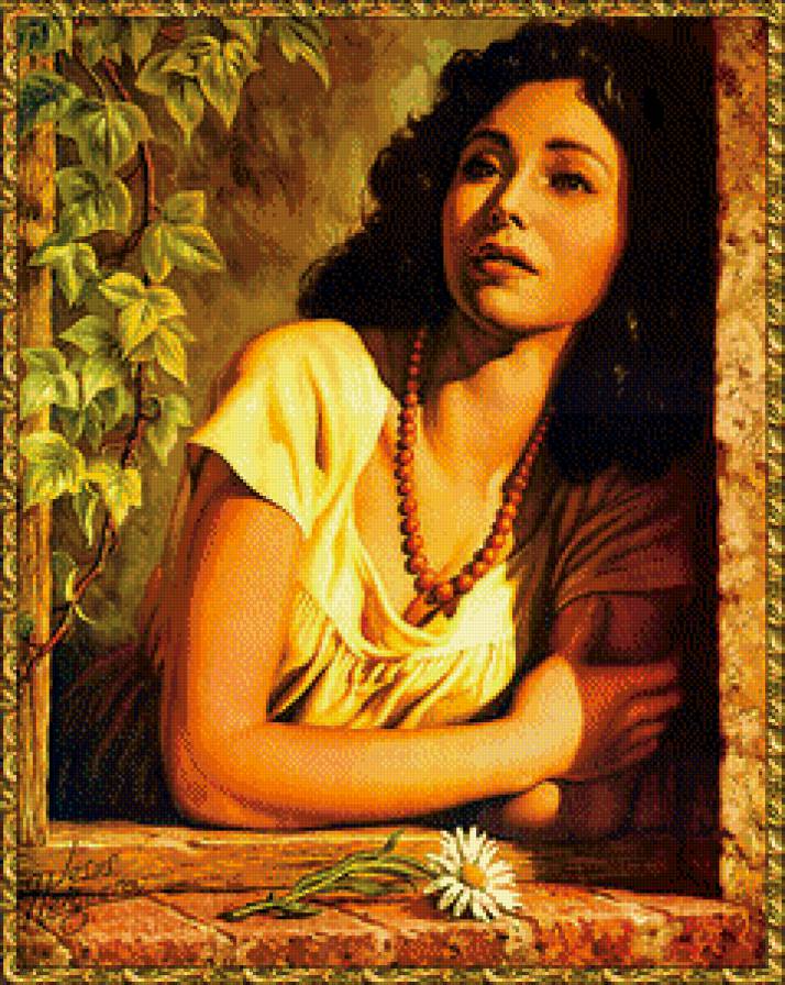 Красивая девушка - предпросмотр