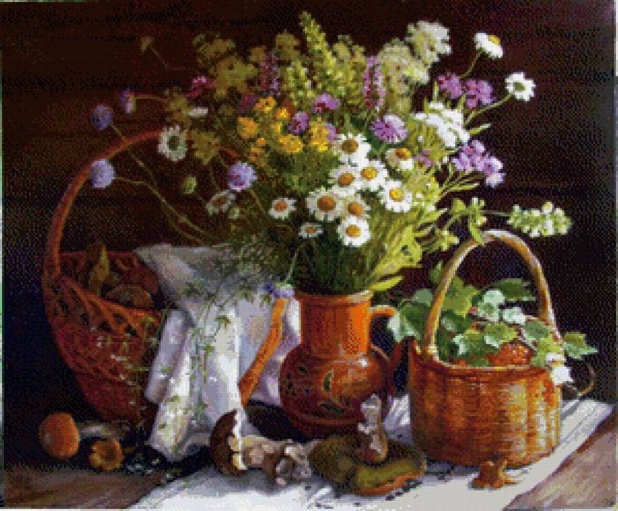 №704780 - натюорморт, цветы - предпросмотр