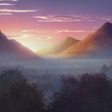 Схема вышивки «рождение дня»