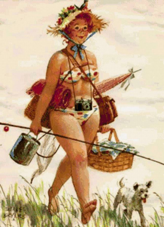 в поход - толстушка хильда - предпросмотр