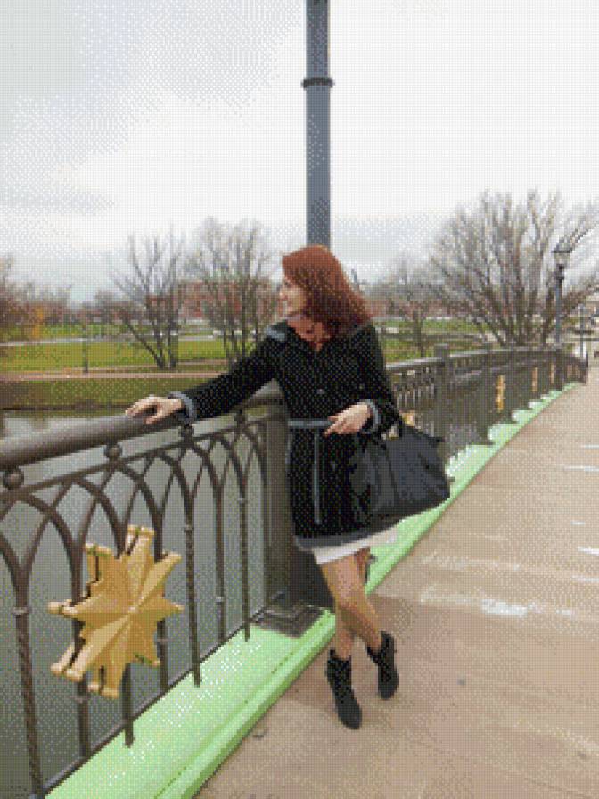 На мосту - парк, москва, царицыно - предпросмотр