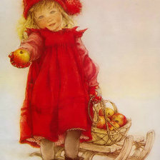 Схема вышивки «В Рождество»