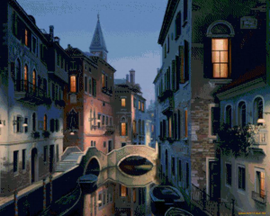 Ночной город - город - предпросмотр