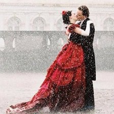 Схема вышивки «Поцелуй»