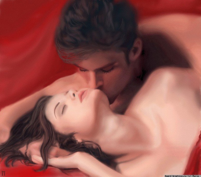 влюбленные - поцелуй, парень, пара, девушка, влюбленные - оригинал