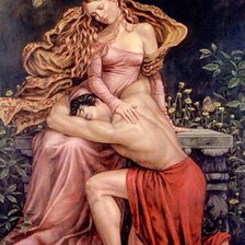 Схема вышивки «влюбленные»