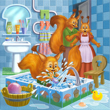 Схема вышивки «белочки»