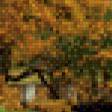 Предпросмотр схемы вышивки «Осенний пейзаж» (№705907)