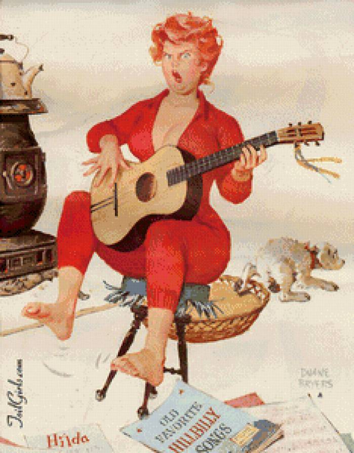 певица - толстушка хильда - предпросмотр