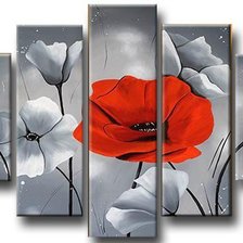 Схема вышивки «Маки»